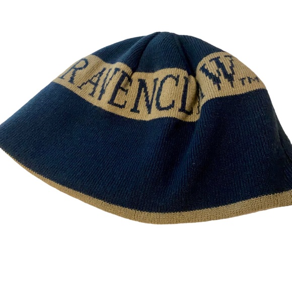 Harry Potter Ravenclaw Reversible Beanie Unisex HP World Passport Universal - Picture 5 of 8
